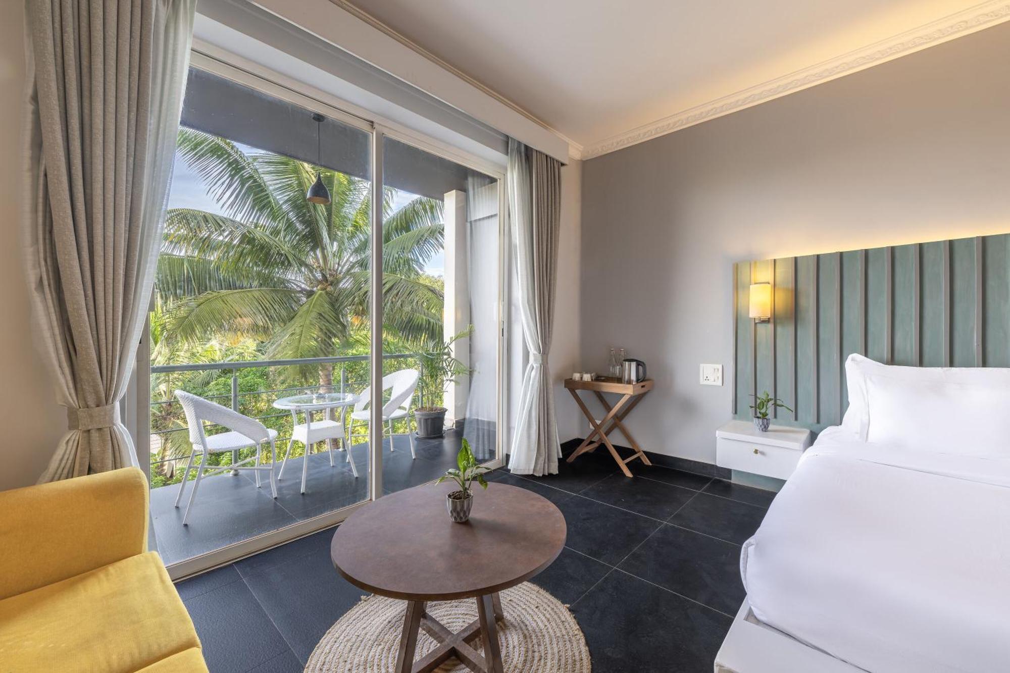 Echor Samara Morjim Goa Sea View Restro Hotell Eksteriør bilde