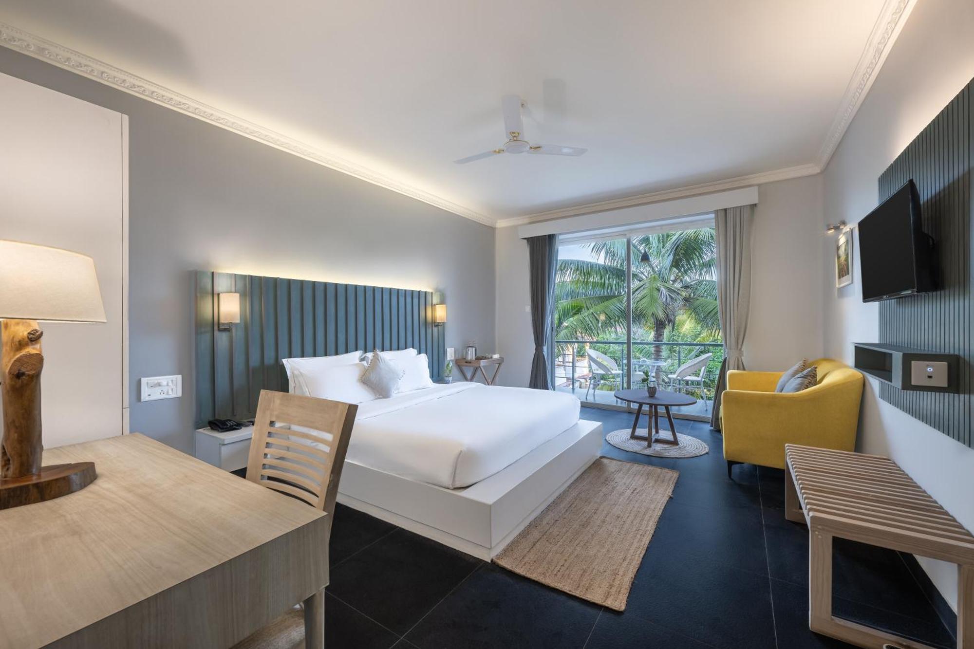 Echor Samara Morjim Goa Sea View Restro Hotell Eksteriør bilde