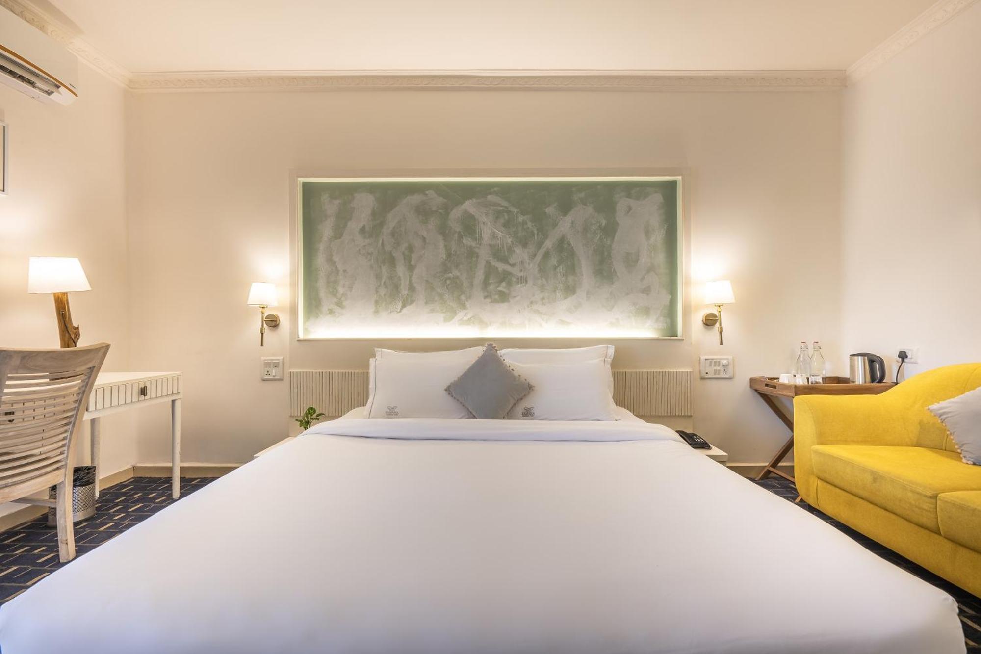 Echor Samara Morjim Goa Sea View Restro Hotell Eksteriør bilde