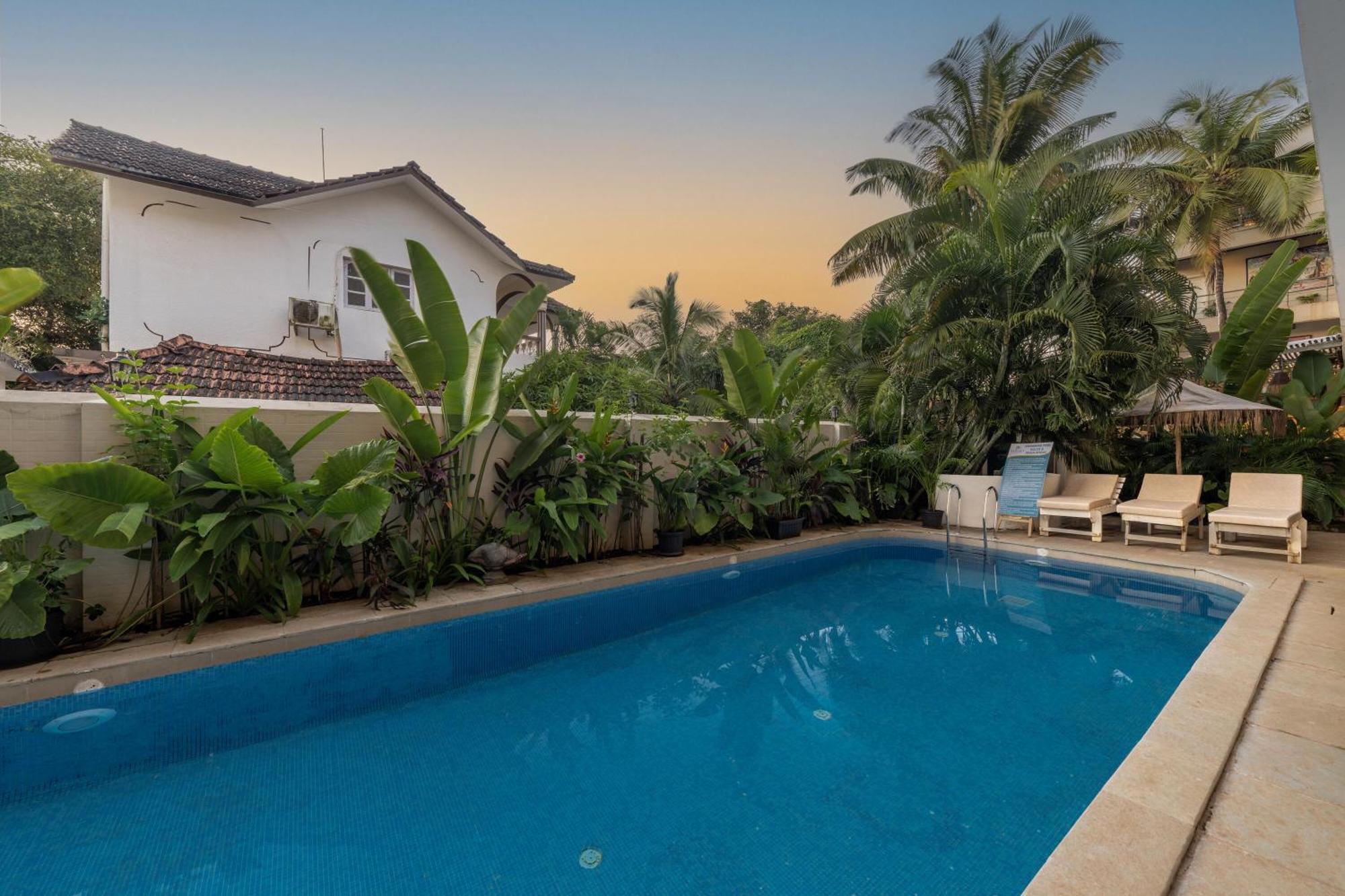 Echor Samara Morjim Goa Sea View Restro Hotell Eksteriør bilde